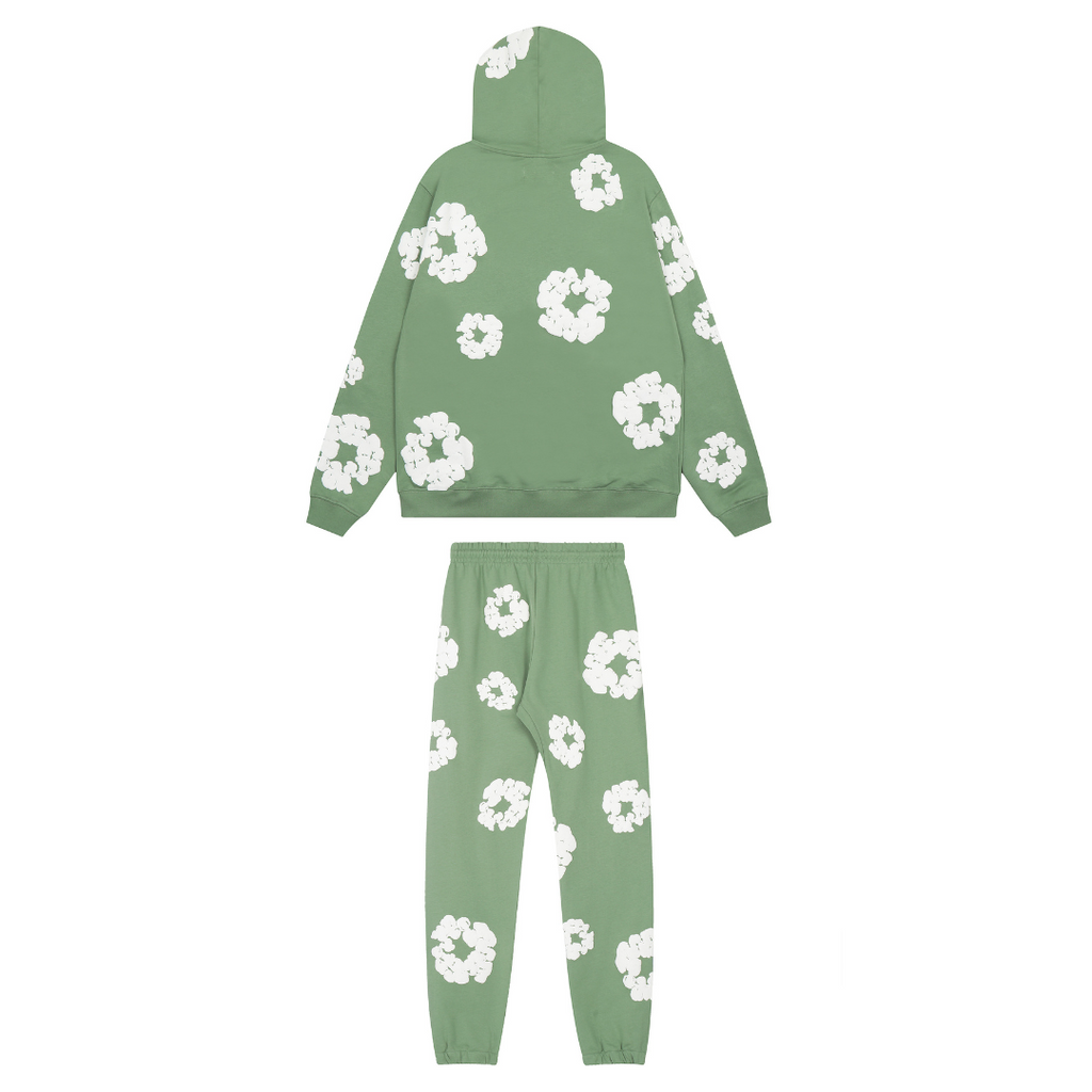 Denim Trs Green Tracksuit