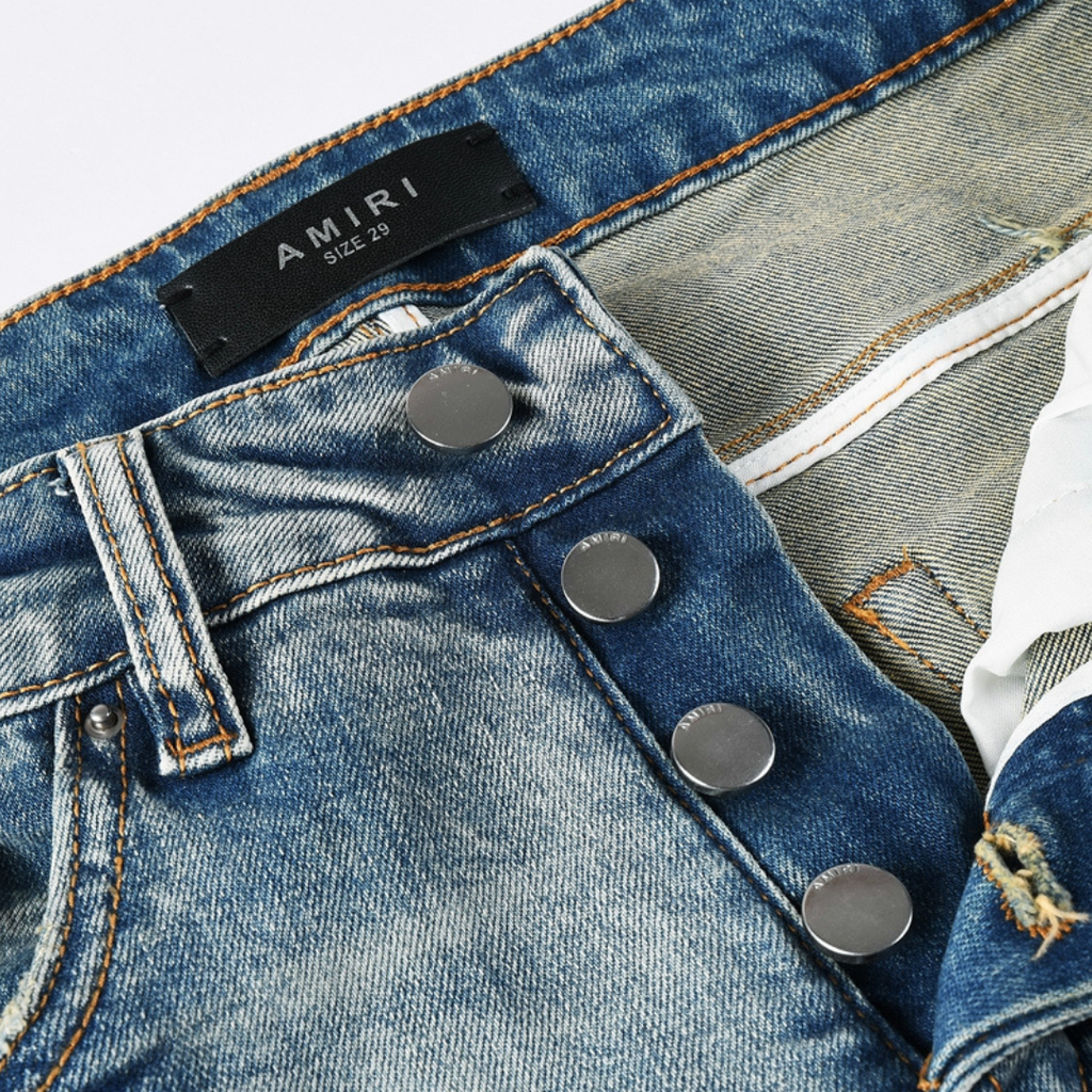 Amr Black Snake Jeans