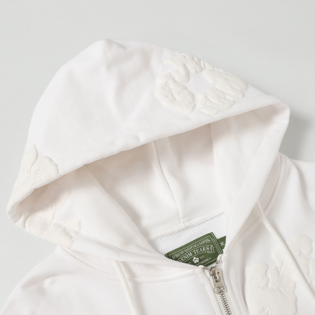 Denim Trs Zip Hoodie