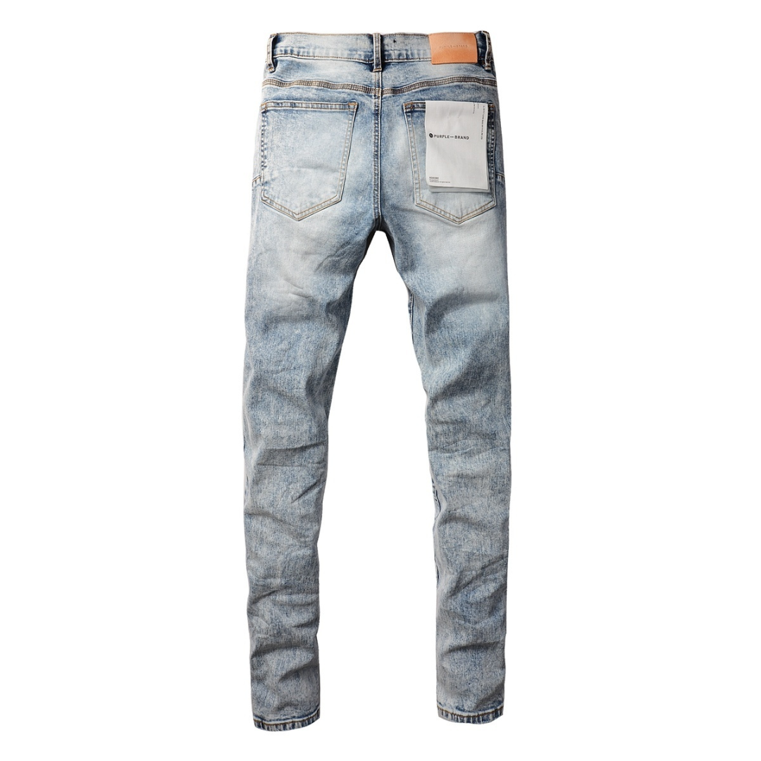 Purple Light Gradient Jeans