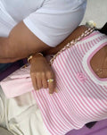 PINK STRIPES TOP