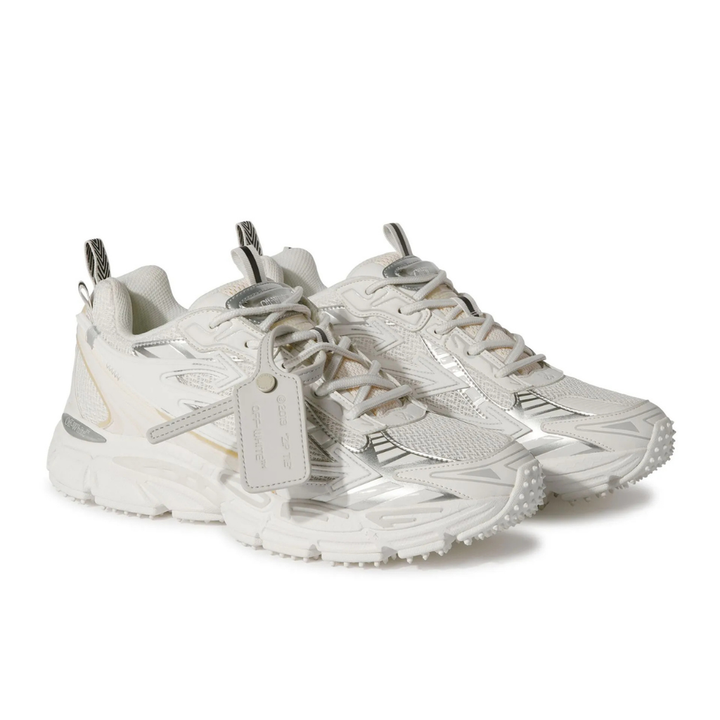 Off 'Be Right Back' Beige Silver