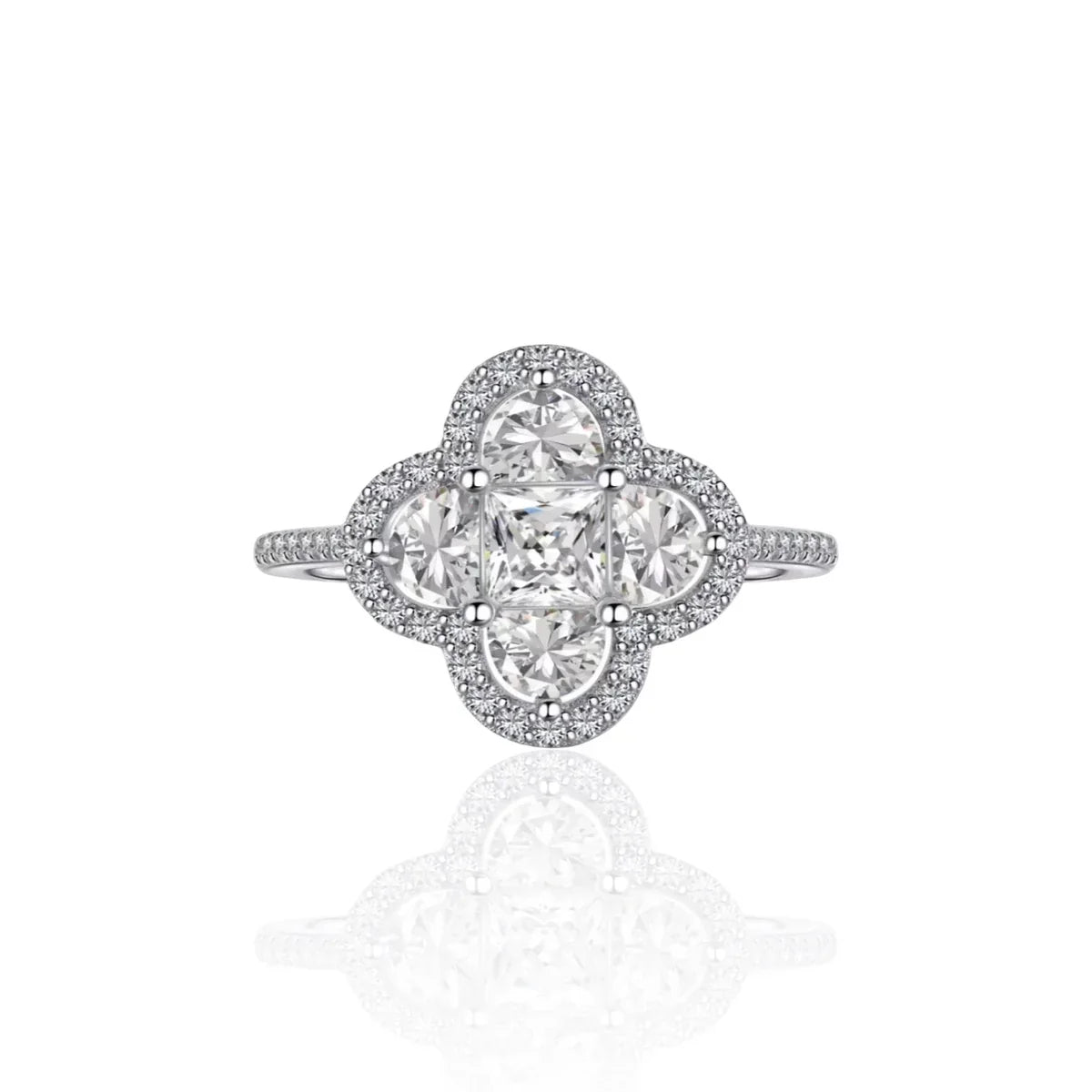 CLOVER RING | 925 STERLING SILVER
