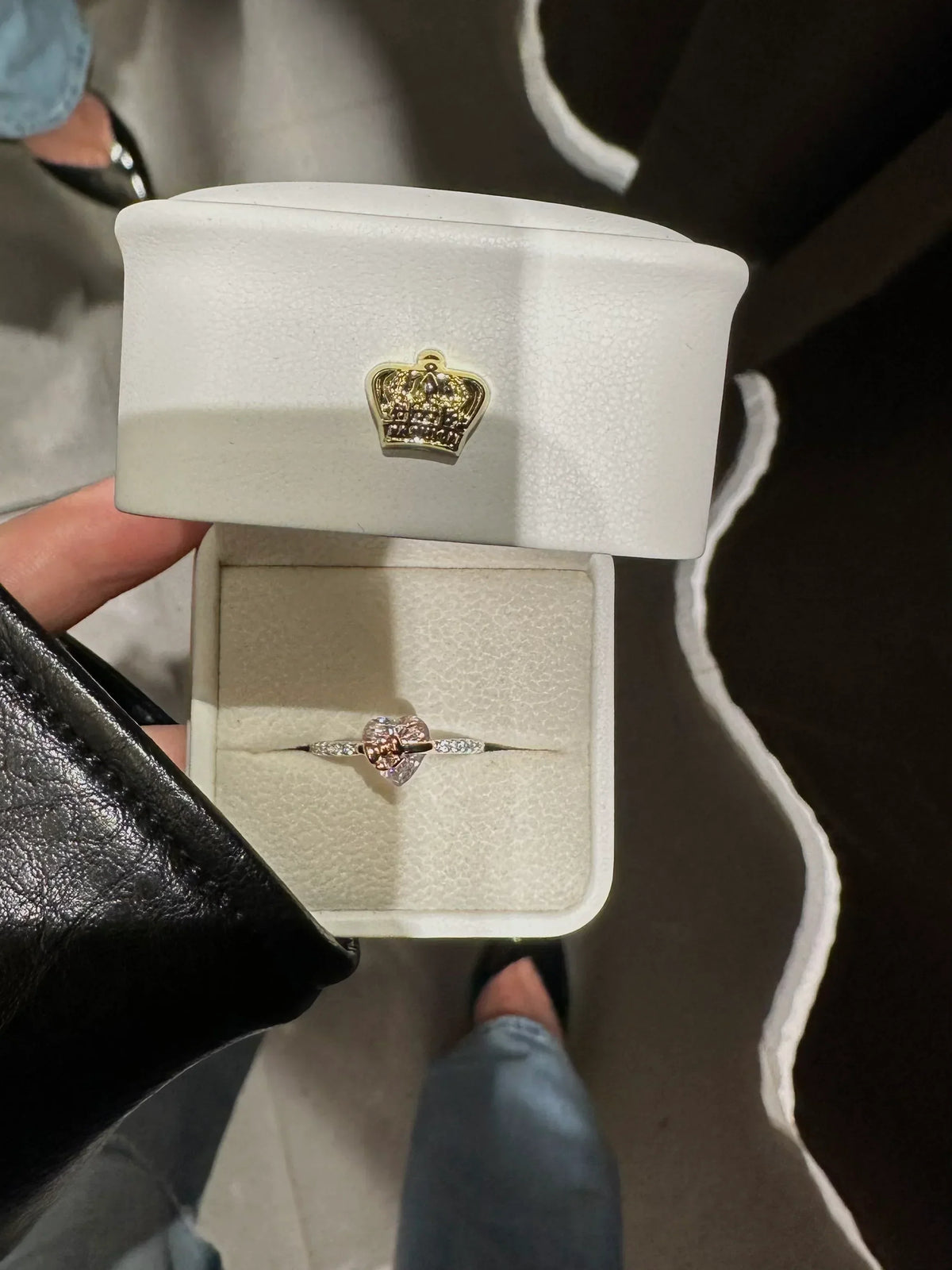 Heart Bow Ring